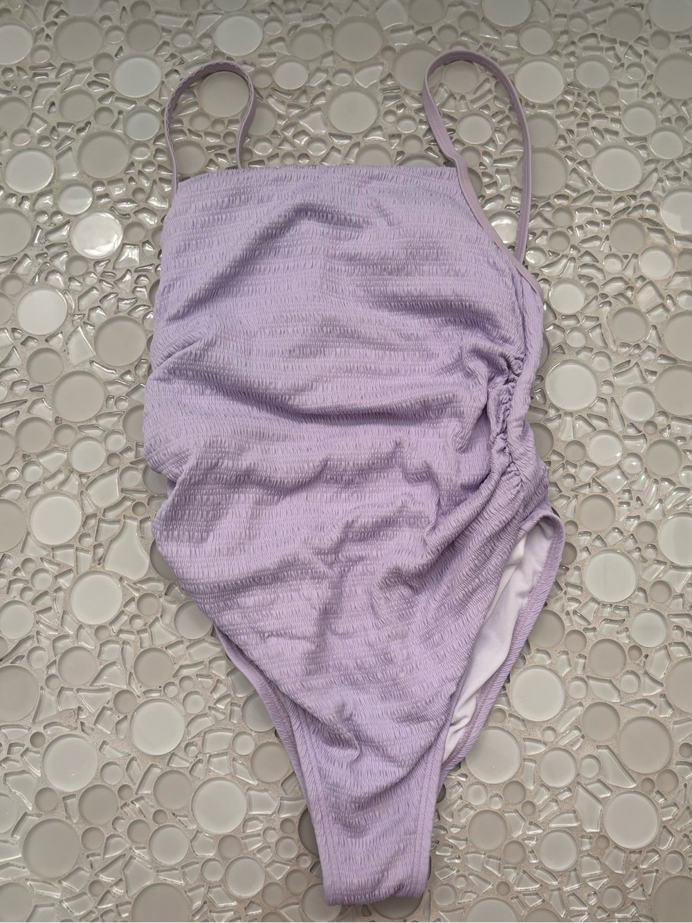 pink blush one piece